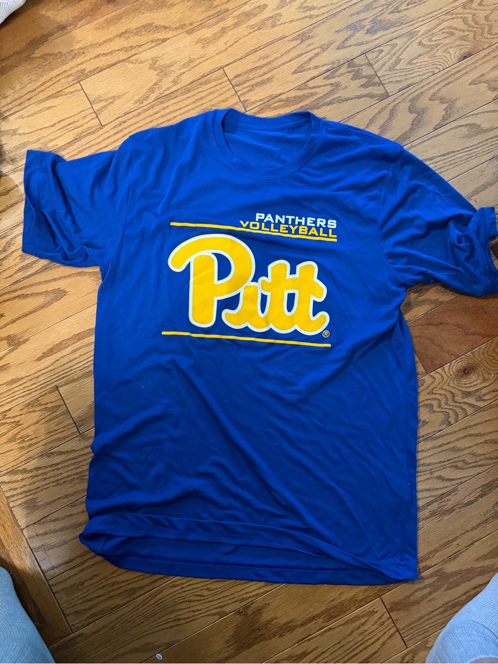 Pitt Panthers Volleyball Blue Graphic Tee